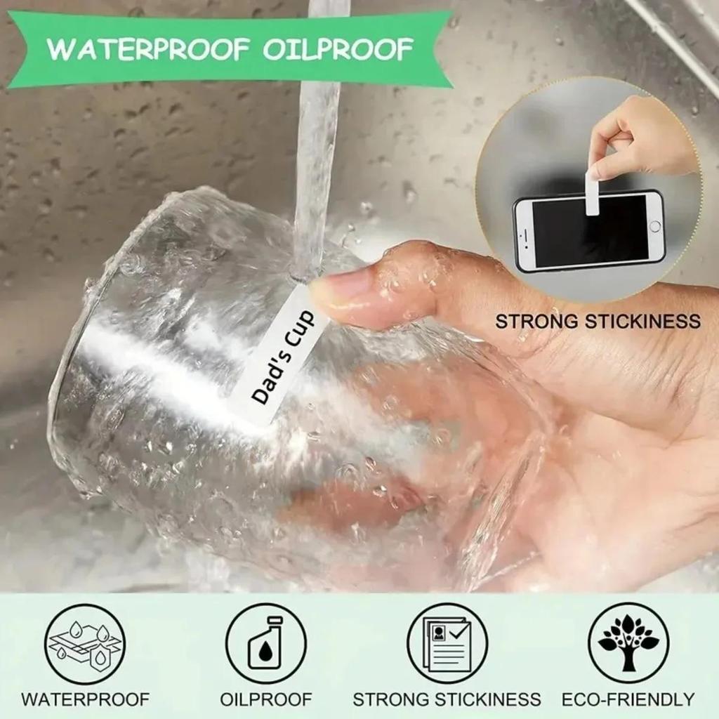 Лента для этикеток, наклейки с термопечатью, 15x30 мм, 210 шт./рулон, водонепроницаемые этикетки для принтеров этикеток Q31 Q30S Q30 D11 D30 D30S LI MI Q1 E1