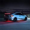 1.2m 3.9ft Glossy LED Tail Brake Turn Flowing Light Rear Trunk Roof Spoiler Lip