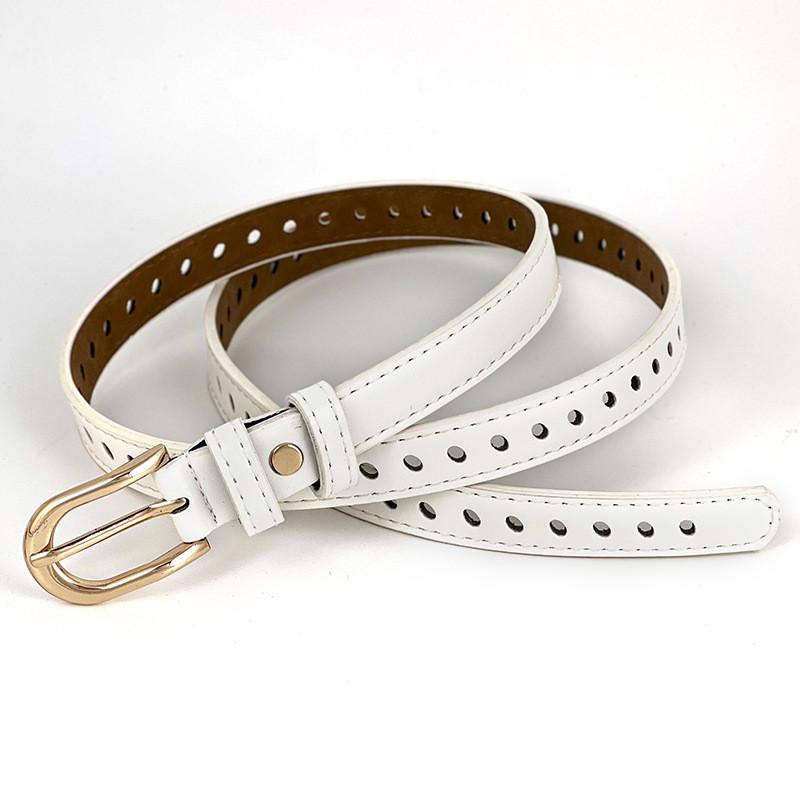 Trendy Women's Belt In Black White Camel Burgundy And Coffee Colors Ideal For Everyday Fashion