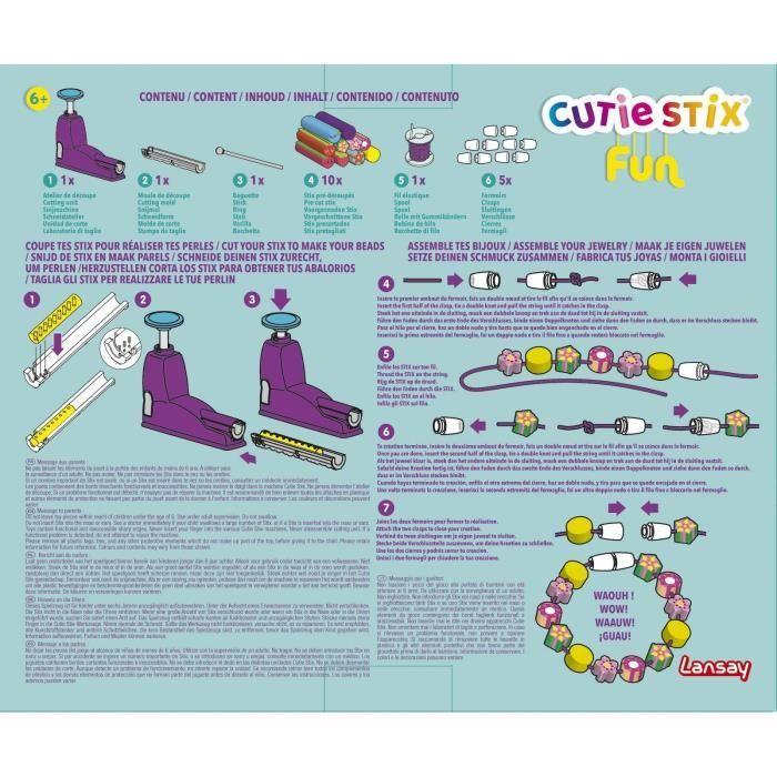 Cutie Stix - LANSAY - Fun - Creative Workshop - From 6 Years Old