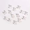 Alida Bear Nail Parts 30p, White, 1 Set