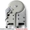 Self Locking Folding Ladder Hinge Heavy Duty Carbon Steel High Load Capacity for Household DIY Ladder Maintenance