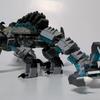 MOC Кристаллический Механический Дракон Строительные Блоки MOC Сборная Модель Частичный Головоломка Игрушка