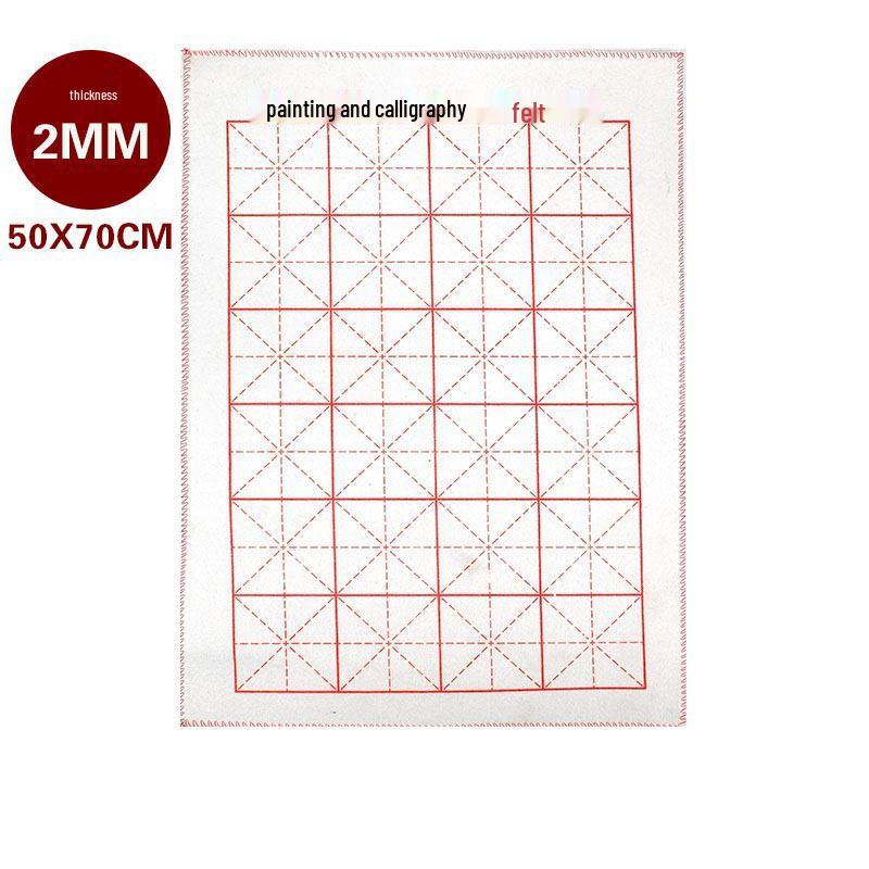 Набор фетровых подкладок для каллиграфии - Серый, Белый, Черный: Каллиграфия кистью и практика для студентов.