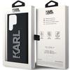 Karl Lagerfeld KLHCS23L3DMBKCK S23 Ultra S918 black/black hardcase 3D Rubber Glitter Logo