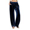 Cargo Pants Women Elastic Waist Wide Leg Trousers Summer Loose Fit Hiking Jogger Pant With Pocket