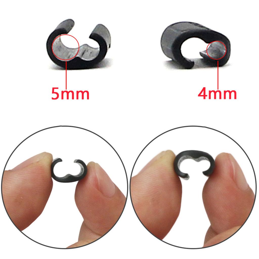 10 Pcs Bicycles Cables Clips Road Bike Cable Clamps Tube Buckle Plastic Housing Hose Guide Clamps Cycling Accessories