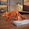 3D-печатная фигурка динозавра Подвижные суставы Тираннозавр Мозазавр Стегозавр Анкилозавр Птерозавр Велоцираптор Модель Снятие стресса Дино-игрушка-непоседа