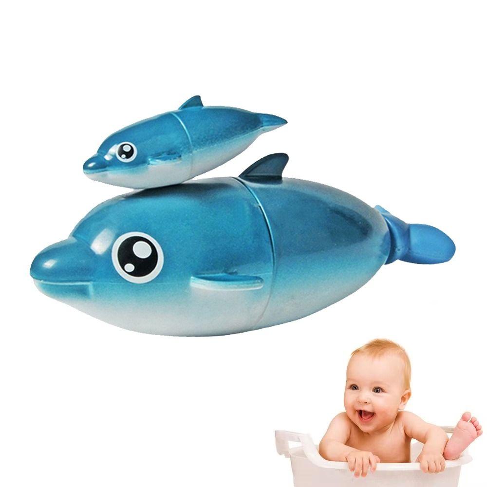 Multipurpose Water Playing Dolphin Toy Plastics Floating Bath Toys Beach Swimming Pool
