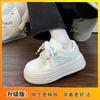 2025 весна новые маленькие белые туфли женские оригинальный дизайн платформа повседневные кеды универсальные шикарные спортивные женские туфли