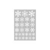 Supplies Winter Mural Christmas Window Stickers Shopwindow Ornament Wall Art Snow Flakes Decals