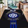 Internazionale Milano Design Area Rug - Non-Slip, Soft & Cozy Floor Mat for Living Room, Bedroom, Office - Indoor/Outdoor Decorative Carpet