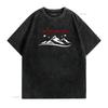 Whitesville T Shirt Vintage Washed Stylish Designer Clothes Slightly Fashion Graphic Soft Comfortable Streetwear Vintage