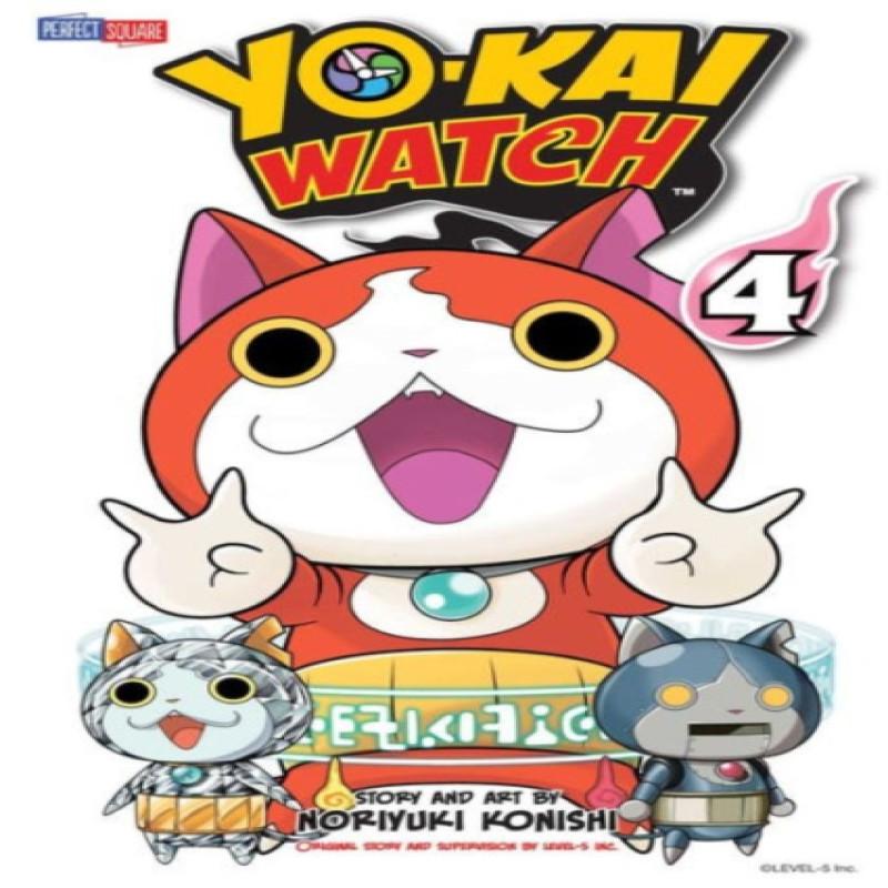 YOKAI WATCH Vol. 4 by Noriyuki Konishi Paperback Book 9781421582740