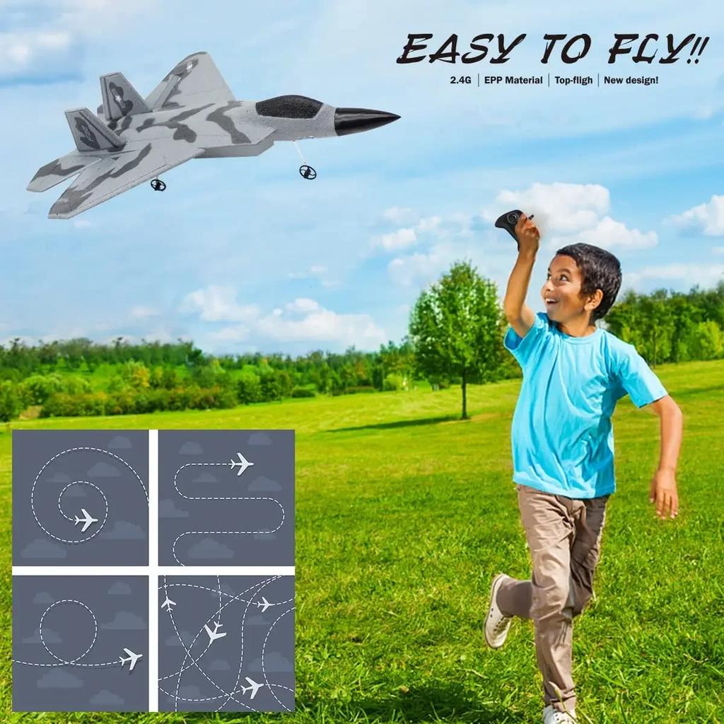 Non-Toxic Foam Aircraft Radio Control Planes Airplane Fx622 Rc Plane Glider Fighter Fixed-Wing Aircraft Children Birthday Gifts For Children