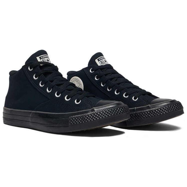 Converse Chuck Taylor All Star Mid Malden Street - черные винтажные белые кроссовки унисекс A10514C