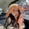 UV Protection Flower Visor Cap Breathable Bucket Hat Outdoor Beach Cap Women Sunhat  Summer