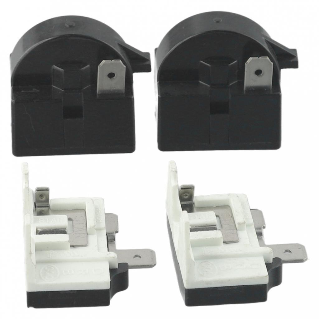 Refrigerator PTC Start Relay 1/2 Pin 15 Ohm + 1/6H Compressor Overload Protector