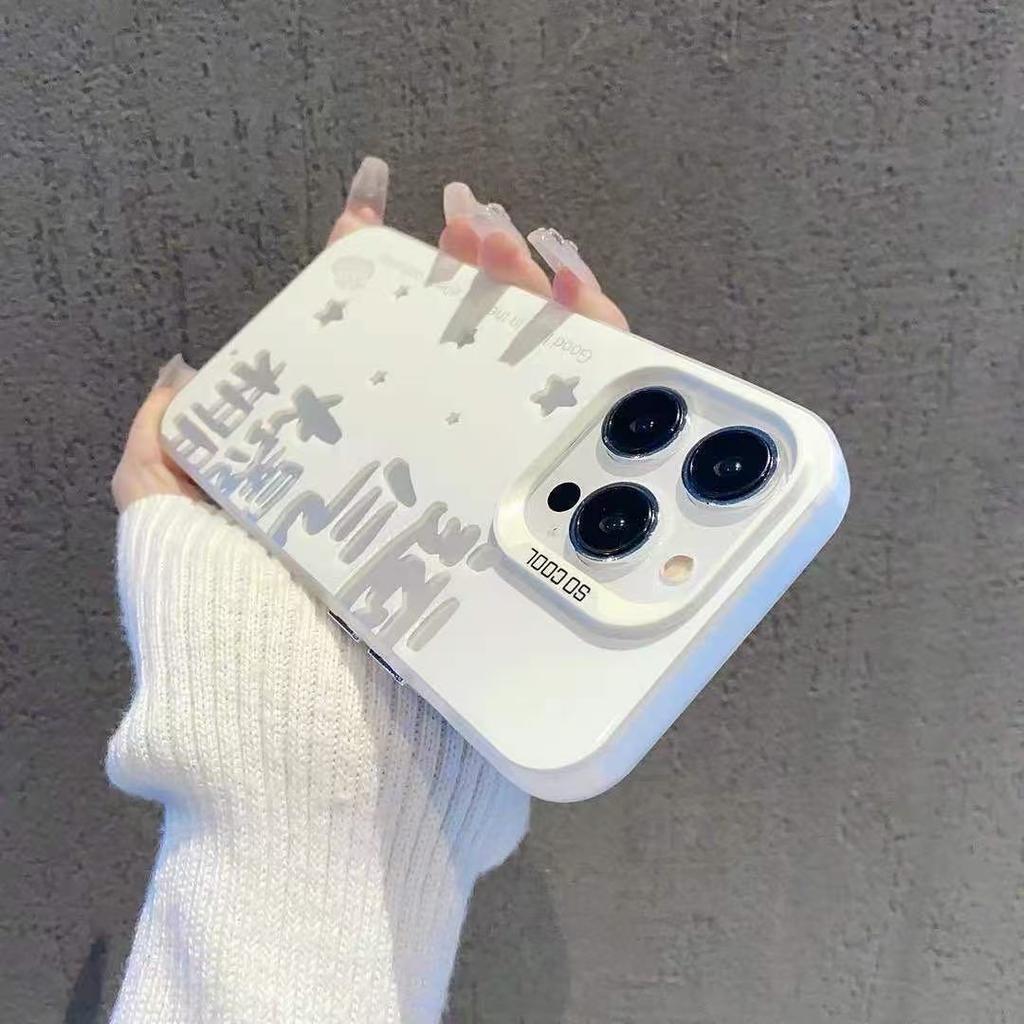 Новый текст подходит для чехла для мобильного телефона iphone17 Apple 15promax/14 противоударного 13pro12 с индивидуальным дизайном 16xr.