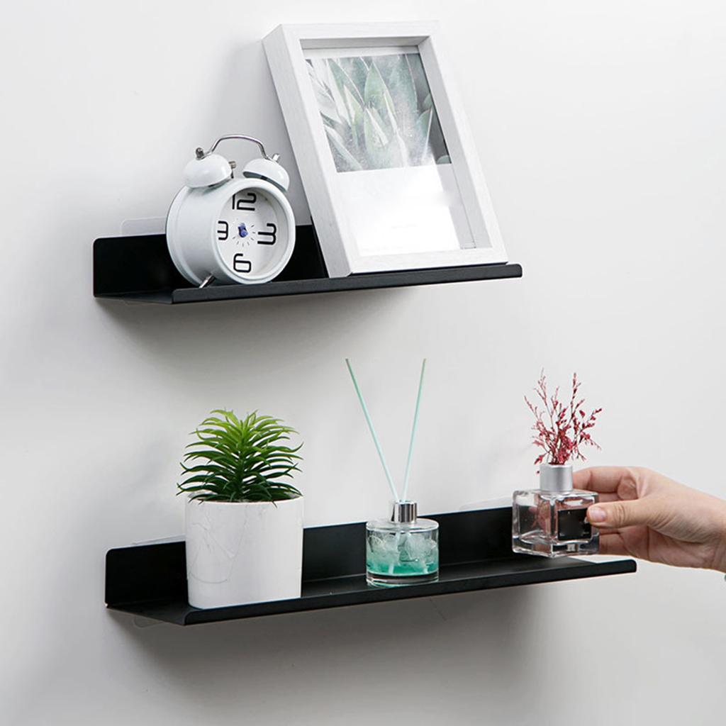 Плавающие полки настенные самоклеящиеся полки для хранения картинная витрина для ванной комнаты кухни офиса детской комнаты дома