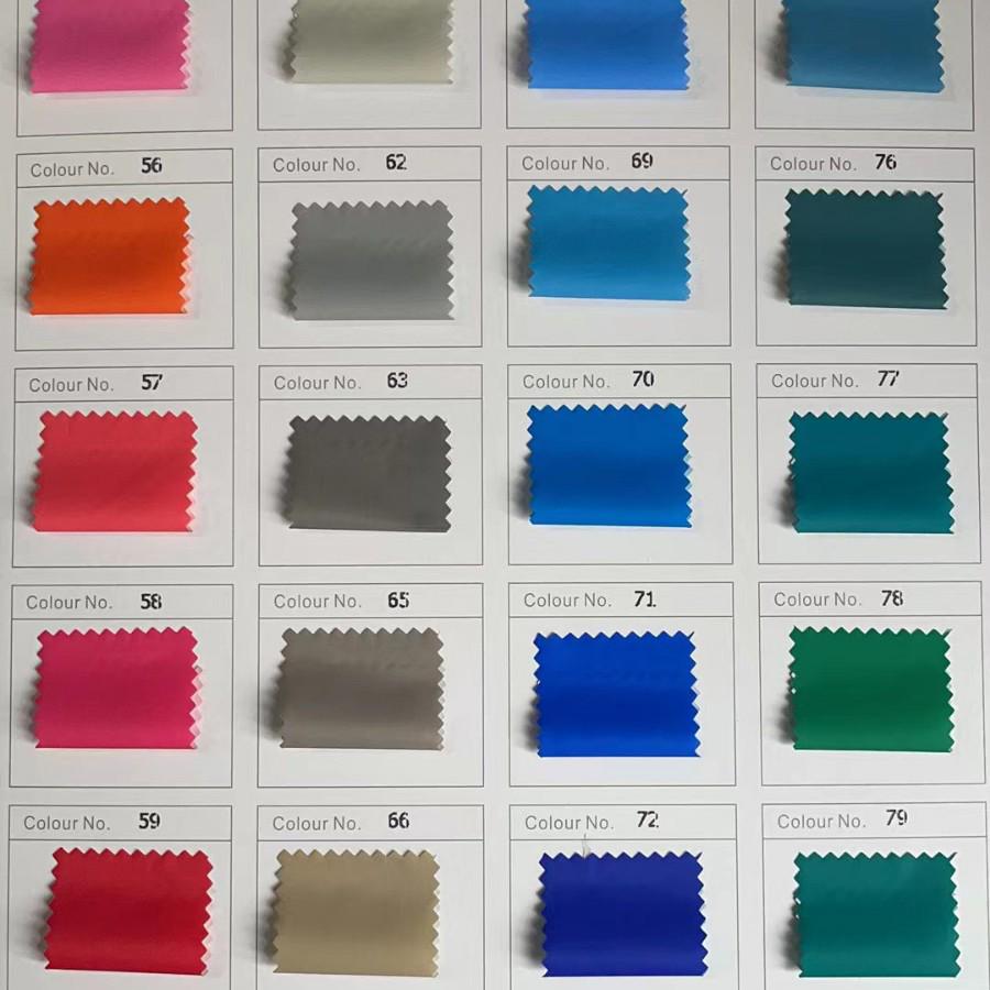 2024 Новый матовый нейлоновый спанбонд пуховик ткань, белый с 20D вспененной текстурой, каландрированная отделка