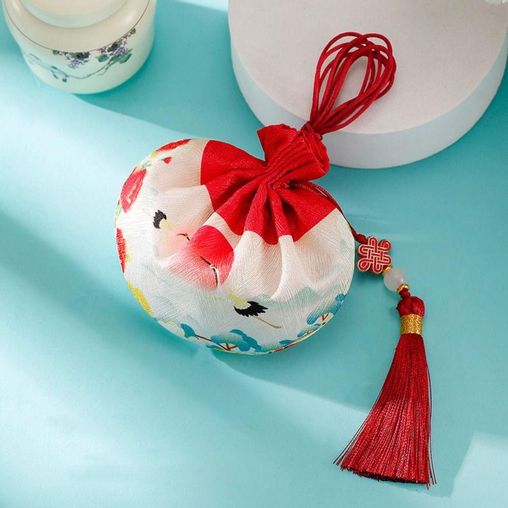 Chinese Style Zongzi Sachet Printing Women Jewelry Bag Zongzi Car Pendant Empty Sachet  Gifts