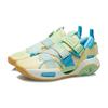 Li Ning All City 9 V2 Молодежные Баскетбольные Кроссовки с Низким Верхом Детские Баскетбольные Кроссовки Желто-Зеленые ABPR055-5