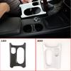 RHD LHD Carbon ABS Chrome Подстаканник Крышка Отделка Для Mercedes Benz A/GLA/CLA Класс C117 W117 W176 X156 12-19 AMG Car