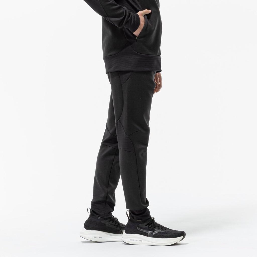 Mizuno Тренировочная одежда Персиковое прикосновение Размер S Спортивные штаны, 32MDC538, Унисекс, Черный,