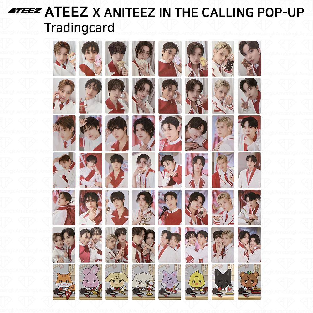 ATEEZ X ANITEEZ В ЗОВЕ ПОП-АП MD Торговая карточка Юнит KPOP K-POP Сонхва