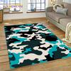3D Colorful Camo Green Camouflage 2025 Style Carpet Rug for Living Room Bedroom Home Sofa Decoration Area Rug Non-slip Floor Mat