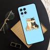 Shiba Inu Cute Cartoon Art For Samsung Galaxy M06 M16 M12 M13 M14 M15 M35 M55 M34 M54 M33 M53 M21 M31 M11 M32 M52 Case