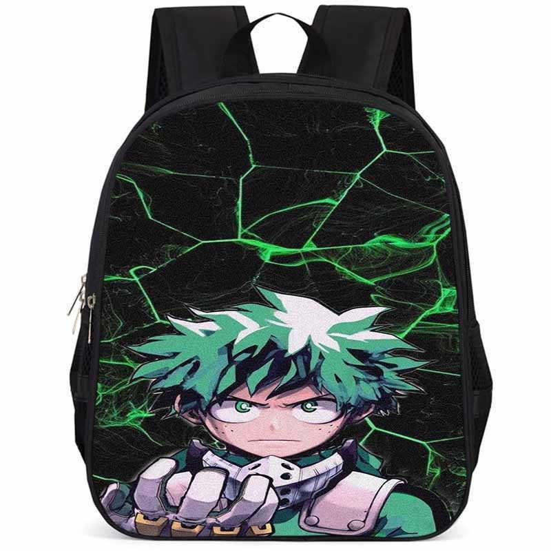 My Hero Academia 15-inch Large Capacity Lightweight Oxford School Backpack For Kids