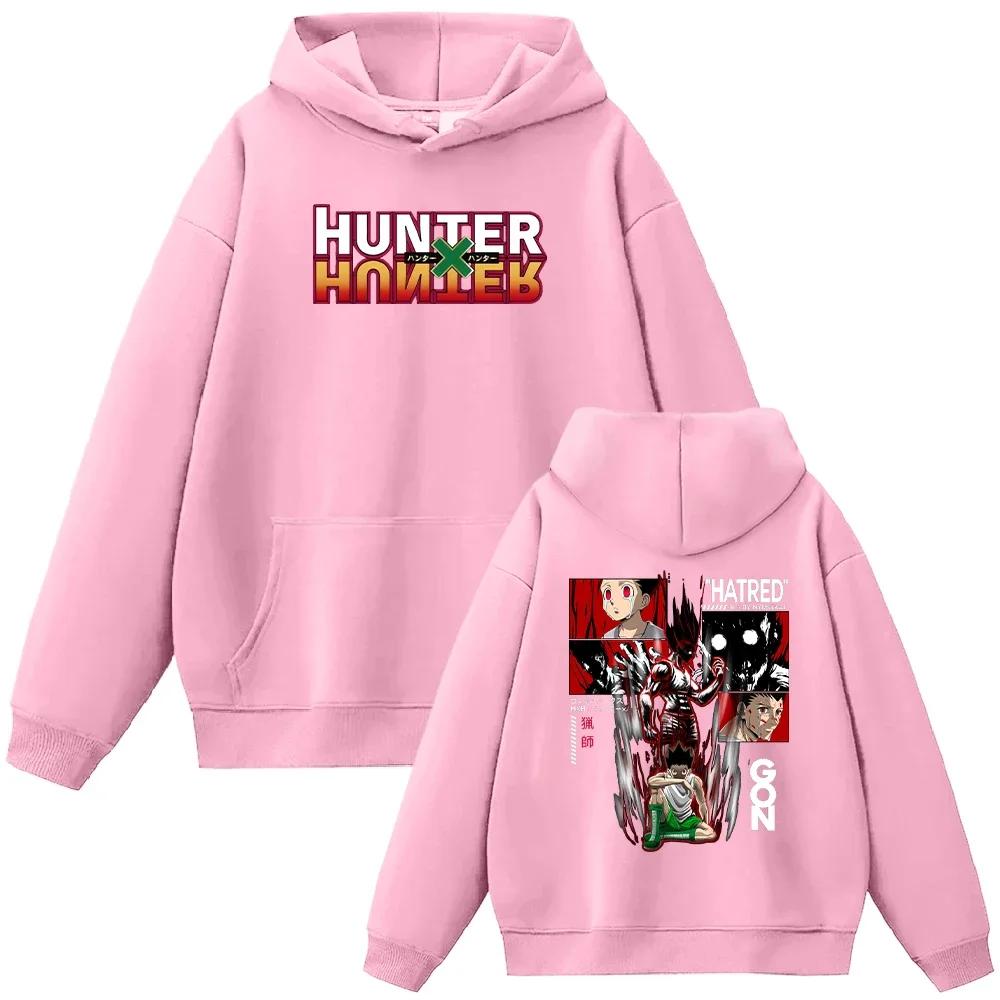 "Hunter X Hunter" GON·FREECSS Comic Print Hoodie - Long Sleeve Hoodie for Autumn/Winter - Fashionable and Versatile