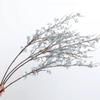 Handmade Artificial Eucalyptus Berries Green Plants Plastic Eucalyptus Nut Branch Floral Arrangement Real Touch Fake Plants
