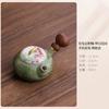 90ml Hand-painted Flower Teapot Aesthetic Tea Infuser Pot Household Tea Making Kettle With Filter Kung Fu Tea Teaware Ornaments