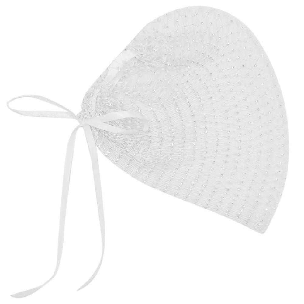 Elastic Fishing Net Headcover Hollow Out Bridal Headwear Personality Beanies Wedding Ceremony
