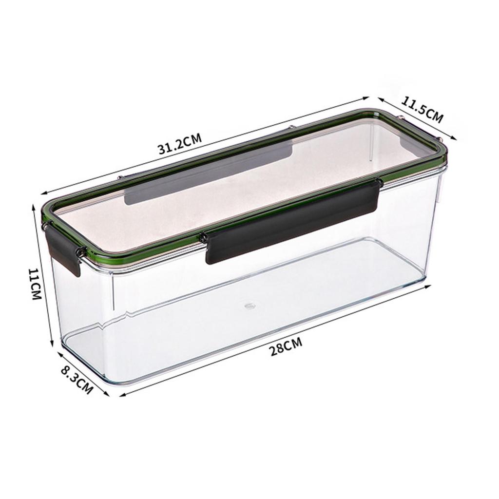 Pasta Container Noodles Box Seal Stackable Food Grade Transparent Food Containers Spaghetti Conatiner for Kitchen Dorms Office