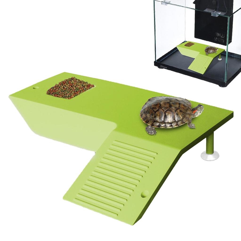 Feeding Table Versatile Aquatic Turtle Basking And Climbing Natural Habitat Aquarium Accessory