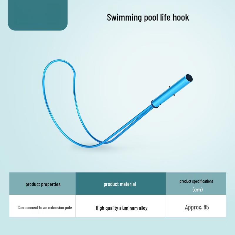 Swimming Pool Life-Saving Hook