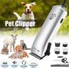 Обновите профессиональную бесшумную машинку для бритья домашних животных с низким уровнем шума, беспроводную электрическую машинку для стрижки собак и кошек, комплект для стрижки волос