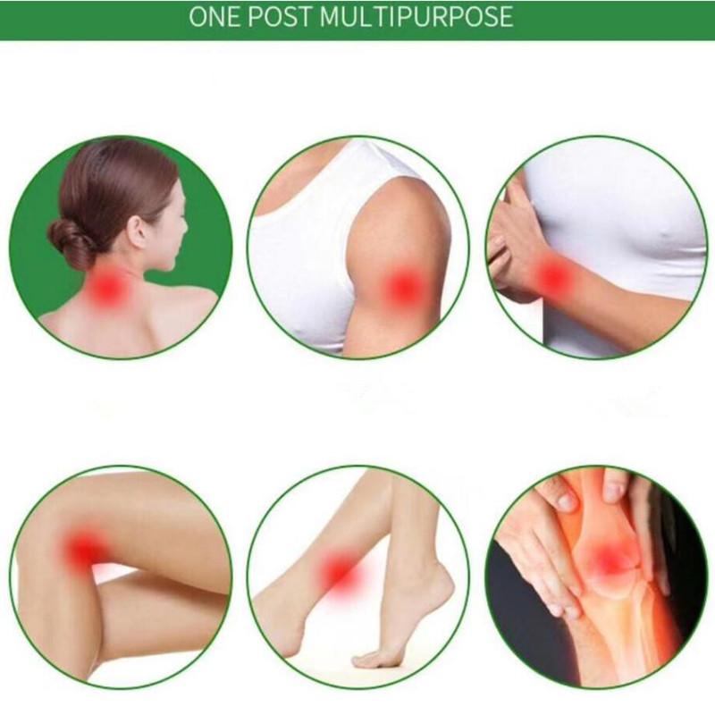 Knee Pain Relief Patch Wormwood Extract Joint Ache Pain Relieving Herbal Sticker Lumbar Spine Medical Plaster Muscle Strain Pain Sticker