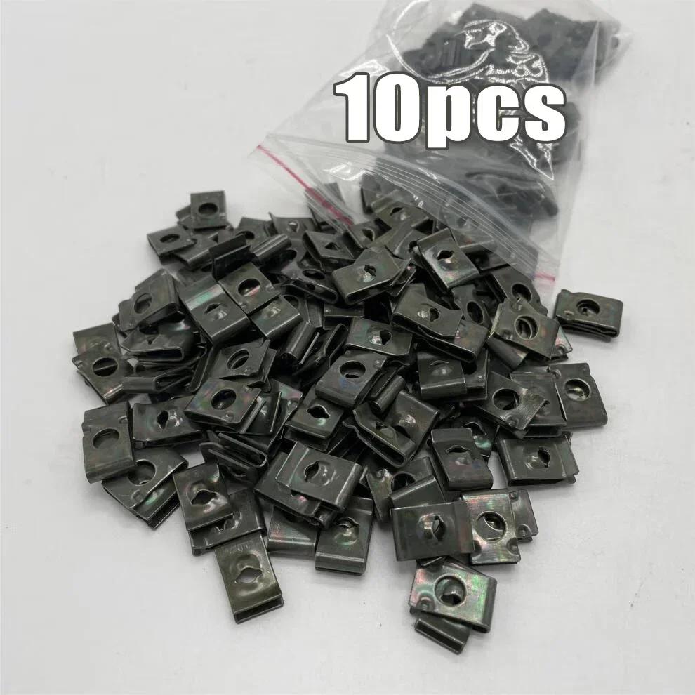 Смешанные автомобили, мотоциклы, металлический винт, нарезной крепежный зажим, U-образный зажим с винтом, антикоррозийный защитный зажим, винтовая пряжка, железный лист