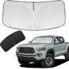 Для Toyota Tacoma 2016- 2024 2025 2026 Солнцезащитный экран Солнцезащитный козырек Защита лобового стекла - 4 слоя Защита переднего стекла Подходит для пикапа Tacoma 2-дв. 4-дв. Солнцезащитный козырек 240T