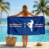 Mustang Fashion Beach Towel: Ideal for Summer Adventures Soft, absorbent and quick drying suitable for swimming and bathing