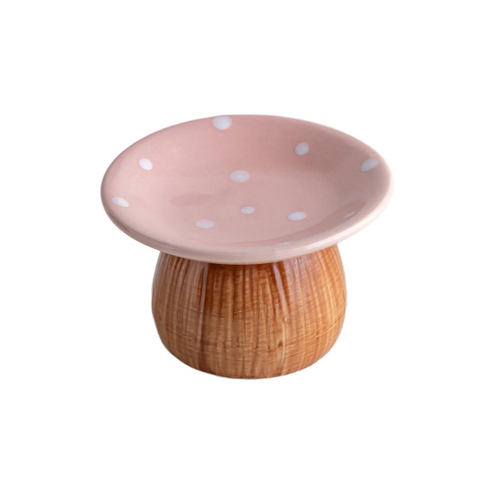 Mushroom Shape Mushroom Storage Tray Detachable Jewelry Organizer Cute Ceramic Key Catchall  Phone