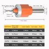 Adjustable Forstner Bit Round Handle Wood Drilling Solid Countersink Drill Bit  Milling Cutter