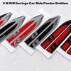 1 пара V W R/R line logo Значок-эмблема на крыло автомобиля Наклейка Аксессуары для стайлинга автомобиля