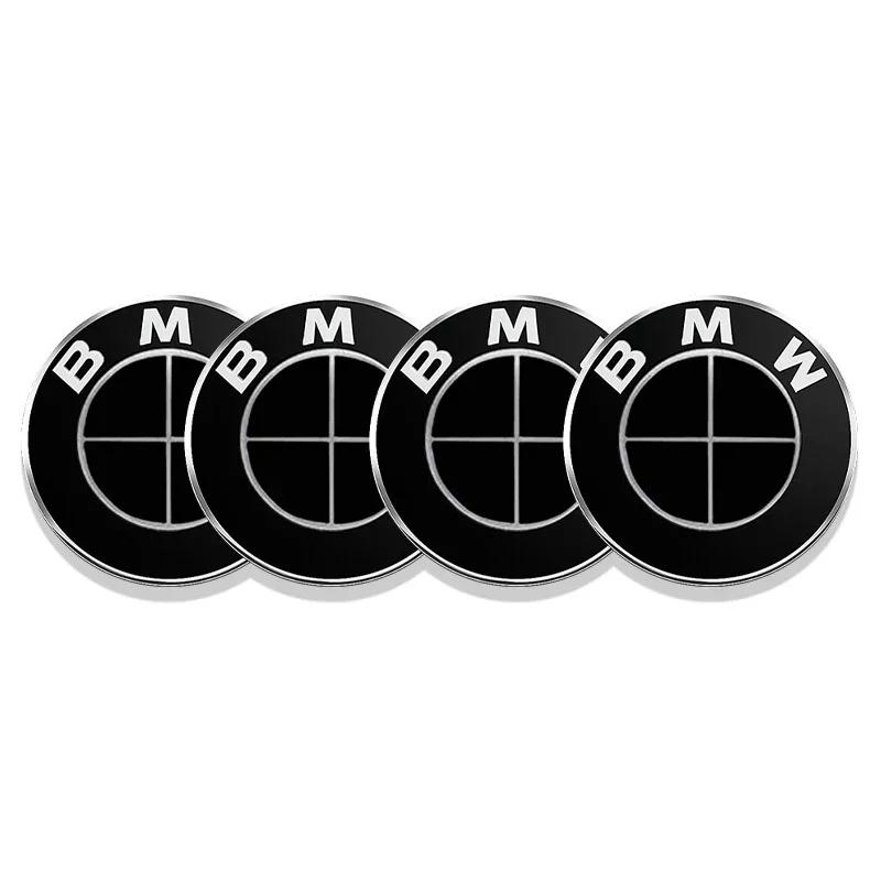 56mm Car Badge Wheel Center Cover Stickers Hub Caps Decal For BMW M M3 M5 M6 X3 E46 E90 E39 F10 F20 F30 G20 E60 E36 accessories