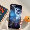 Космические Счастливые Кошки Чехол Для iPhone 15 14 16 Pro Max 11 12 13 Pro Max Mini XR 16e 16 15 Plus Чехол для Телефона